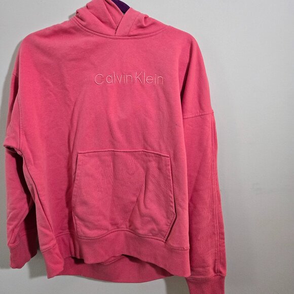 Calvin Klein pink hoodie size M - Picture 1 of 5